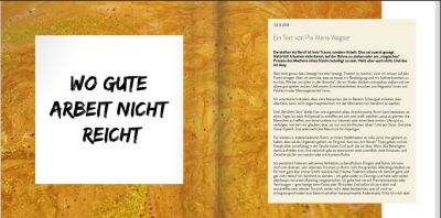 Auszug aus der Zeitung „Der Schlechte Ruf“: Wo gute Arbeit nicht reicht