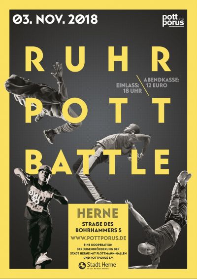 Plakat vom Ruhrpottbattle 2018