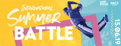 Social Media Banner für den Summer Battle 2019