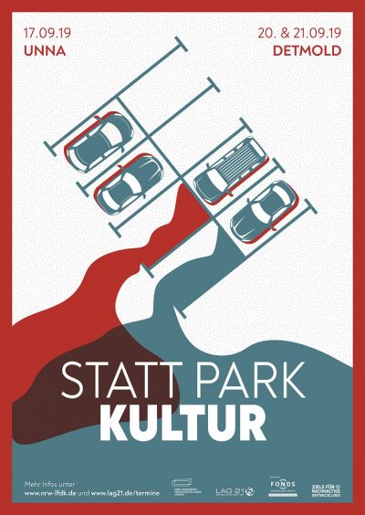 Plakat von Statt Park Kultur 2019