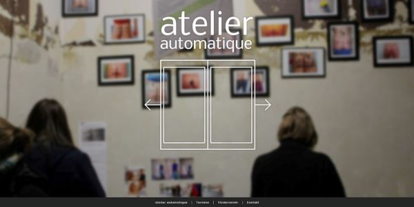 Screenshot der Webseite atelierautomatique.de