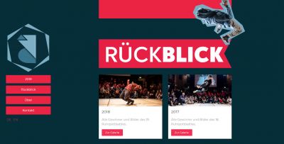 Screenshot der Webseite ruhrpottbattle.com